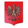 Godło na płycie MDF - duże 40 cm x 45 cm
